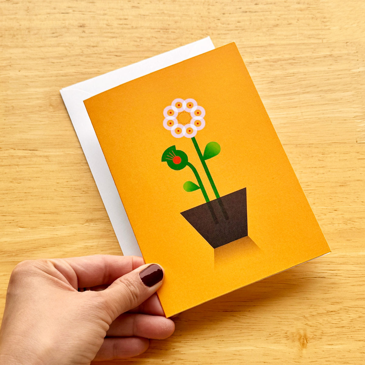 Flores blank greeting cards (3)