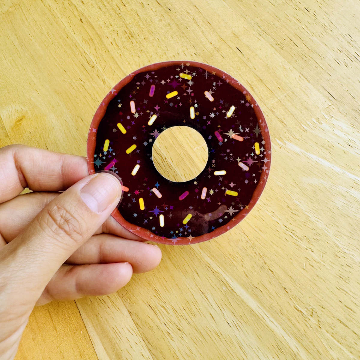 Hole-y donut stickers (3)