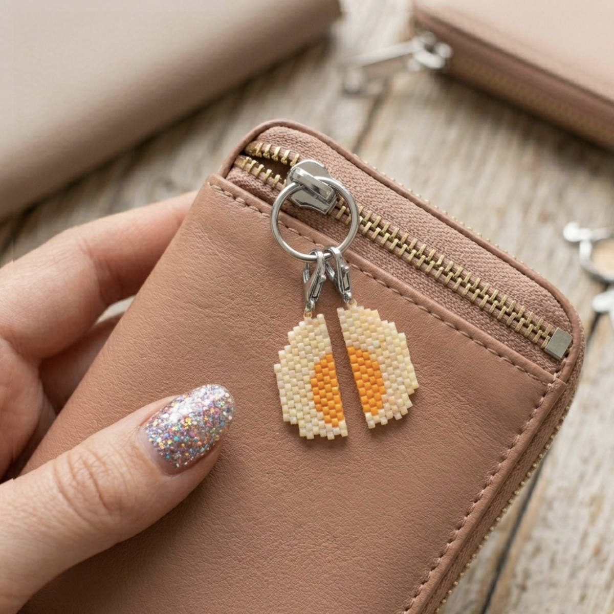 Half Egg charm