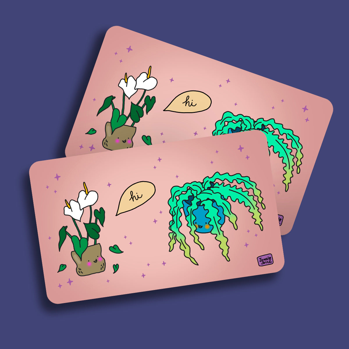 Giant beauty sticker: Flowers