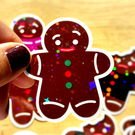 Gingerbread stickers (3)