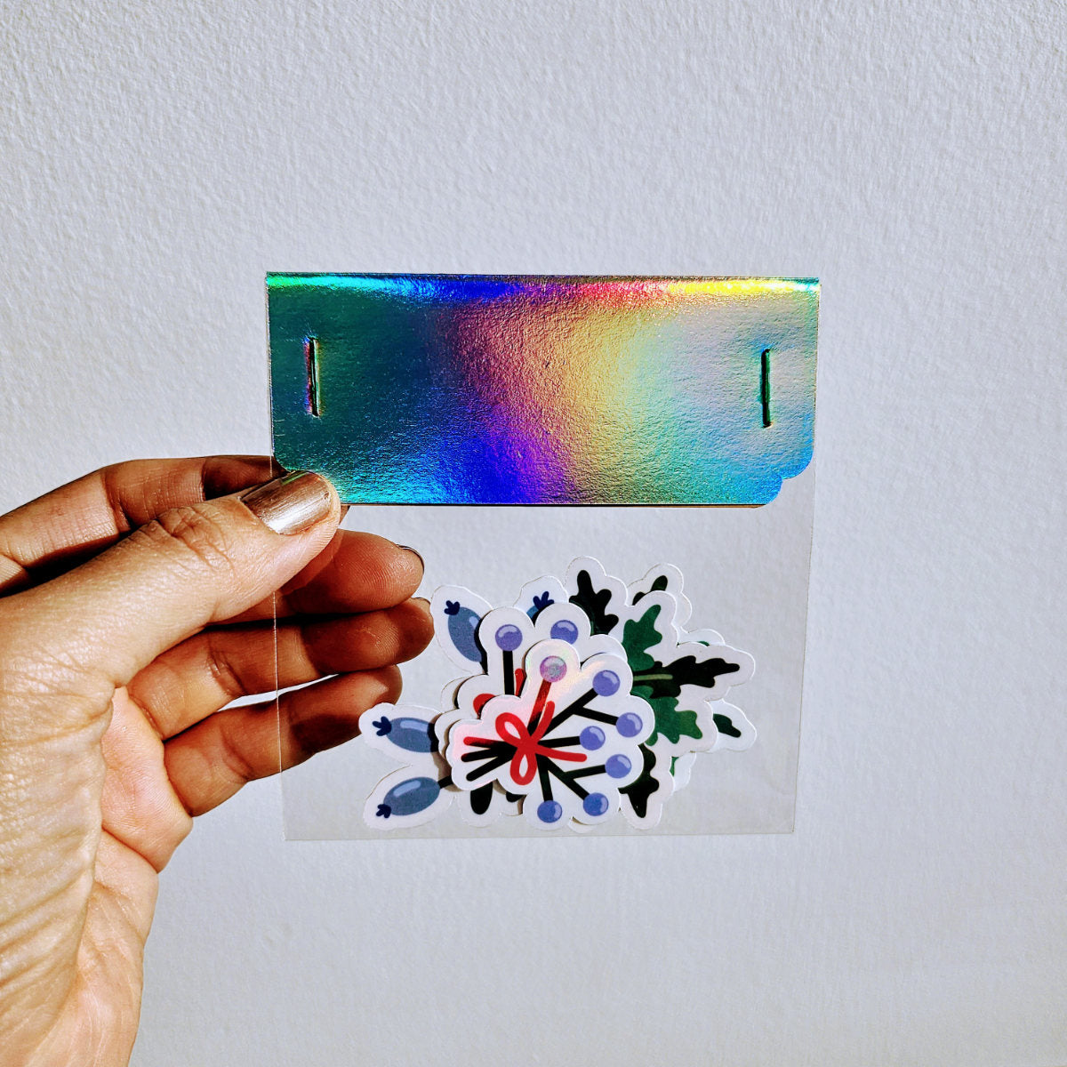 Deck the Halls stickers (6)