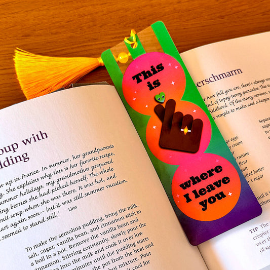 Mark my spot bookmark