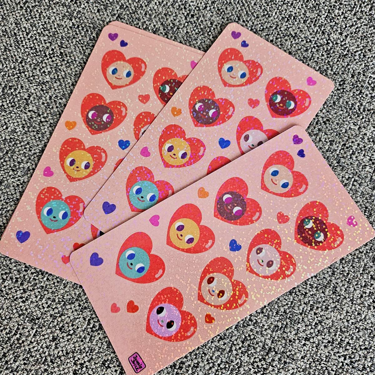 Lover boys sticker sheet