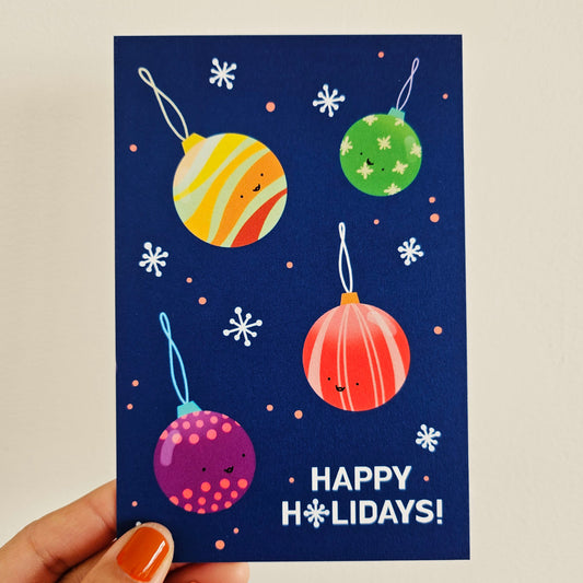 Ornaments postcard