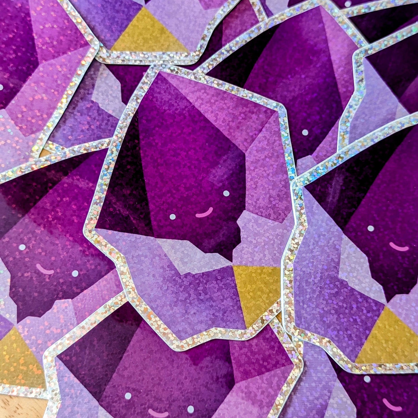Mineral Bros™ sticker: Amethyst