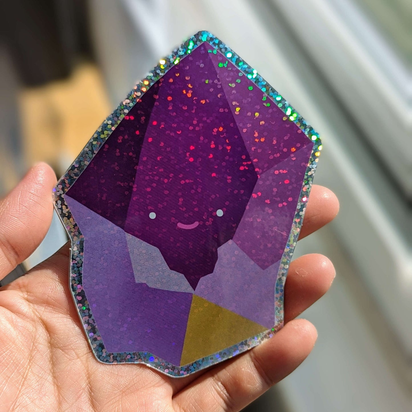 Mineral Bros™ sticker: Amethyst