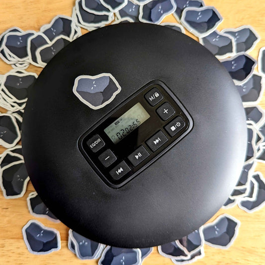 Mineral Bros™ sticker: Obsidian