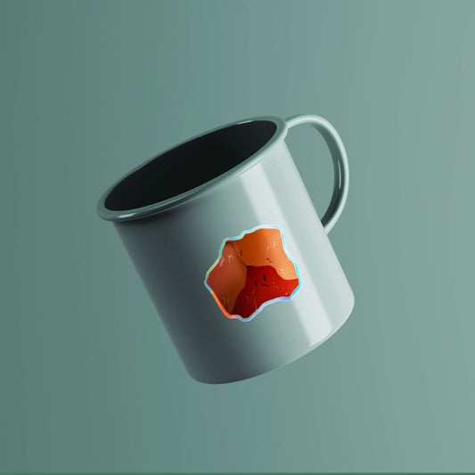 Mineral Bros™ sticker: Red Jasper