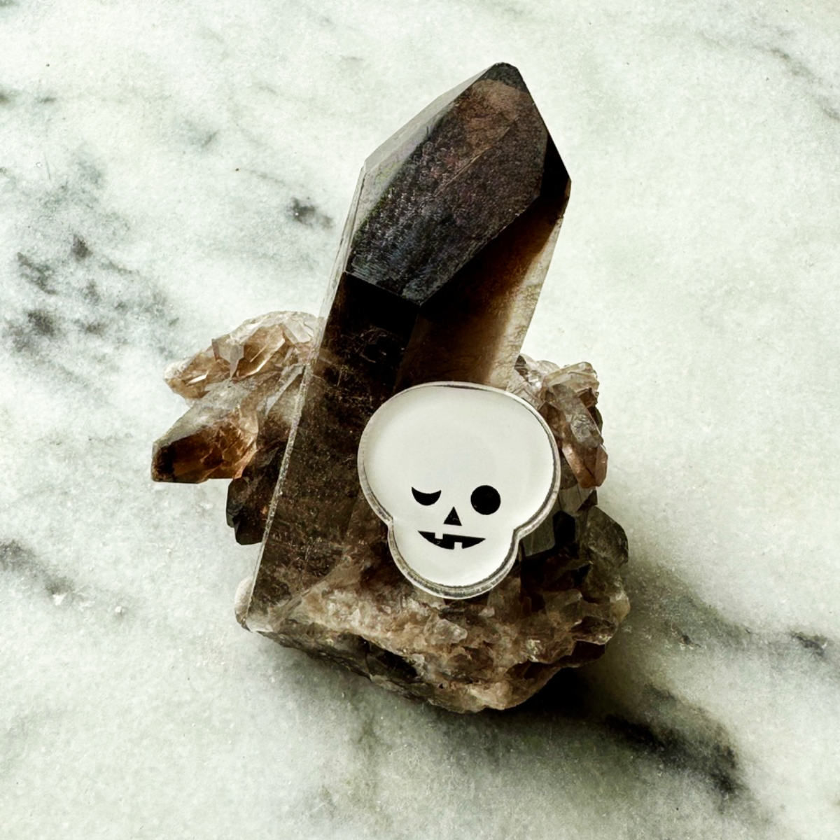 Skull-y pin