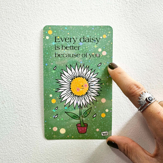 Giant beauty sticker: Sunshine