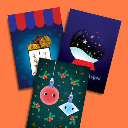 Christmas greeting cards
