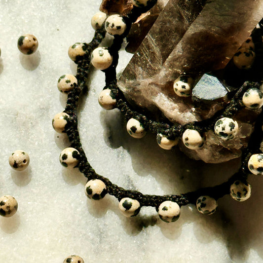 Dalmatian Jasper necklace