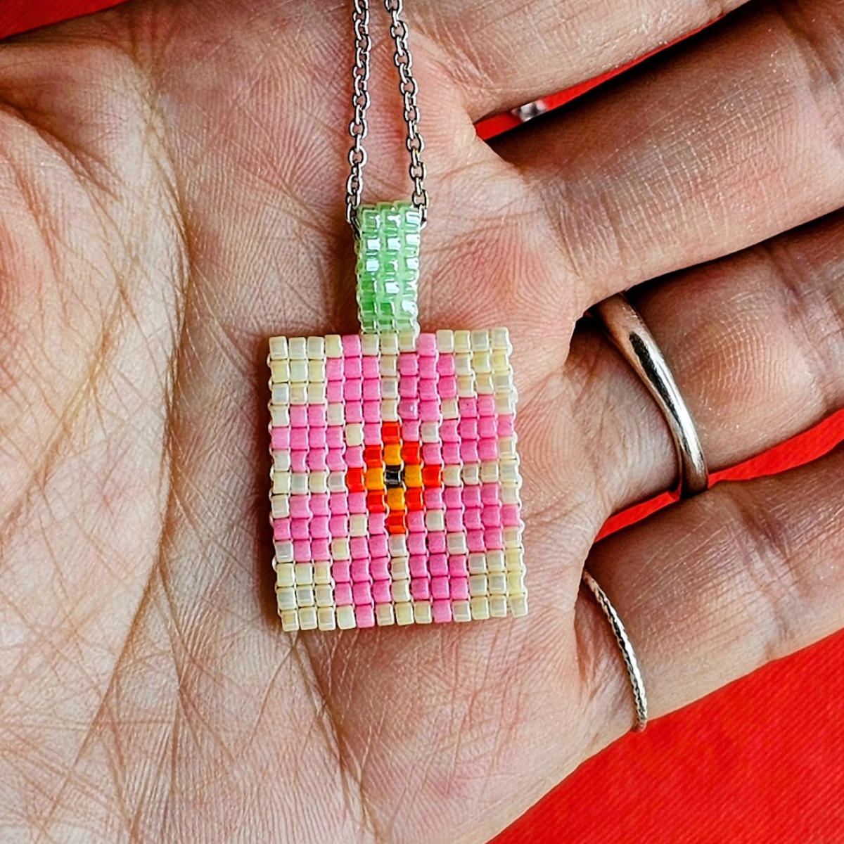 Flower pendant