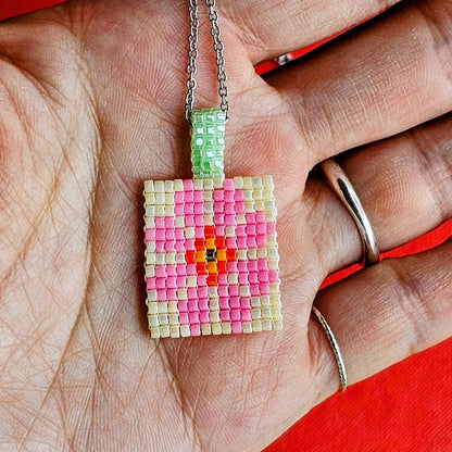 Flower pendant