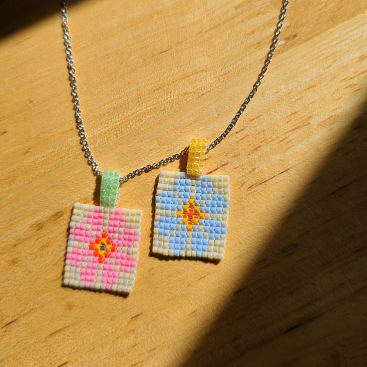 Flower pendant