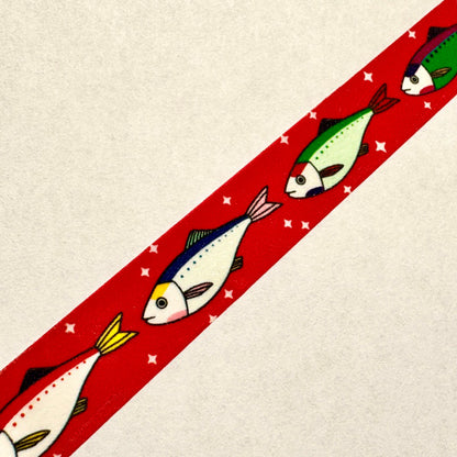 School of fish washi tape