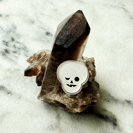 Skull-y pin