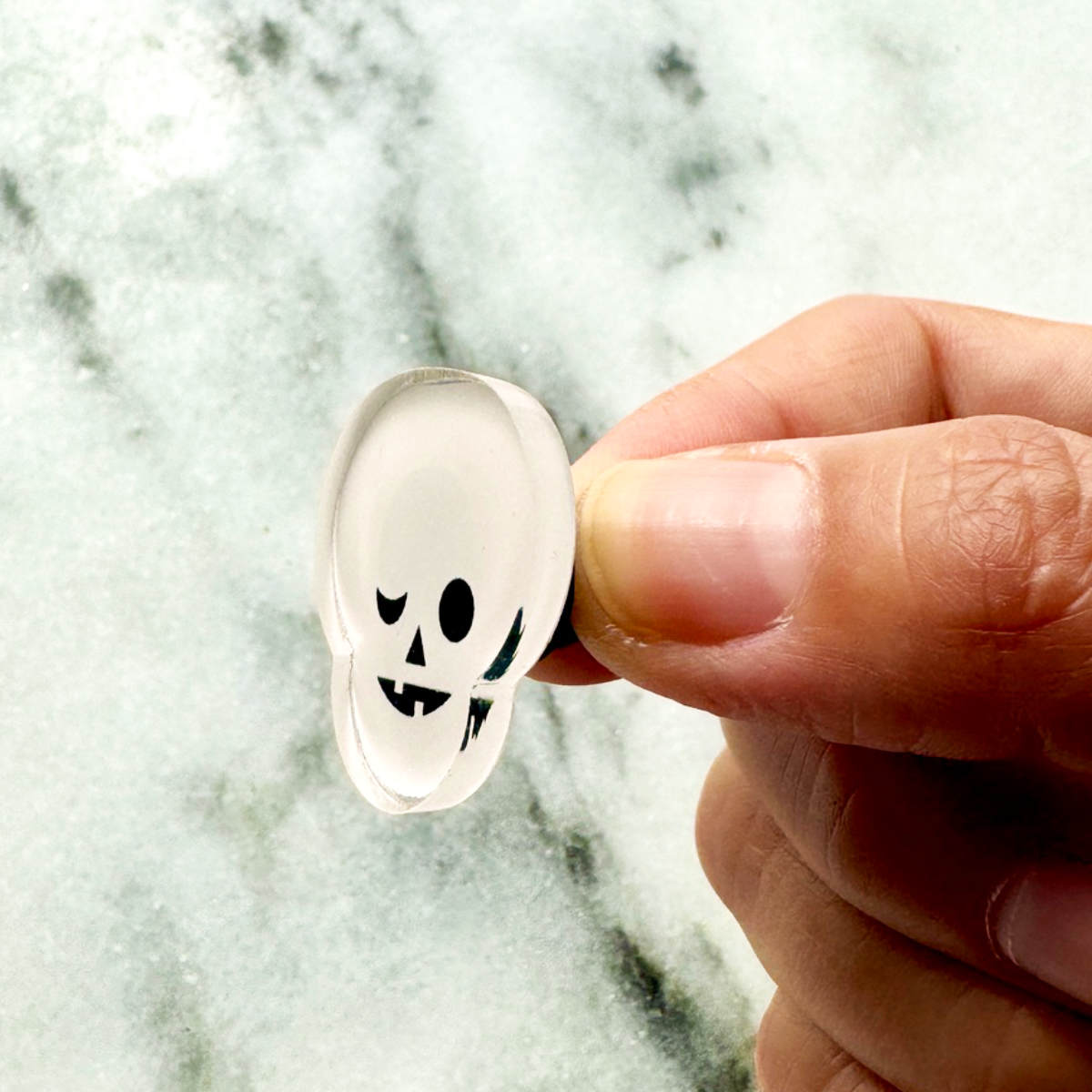 Skull-y pin